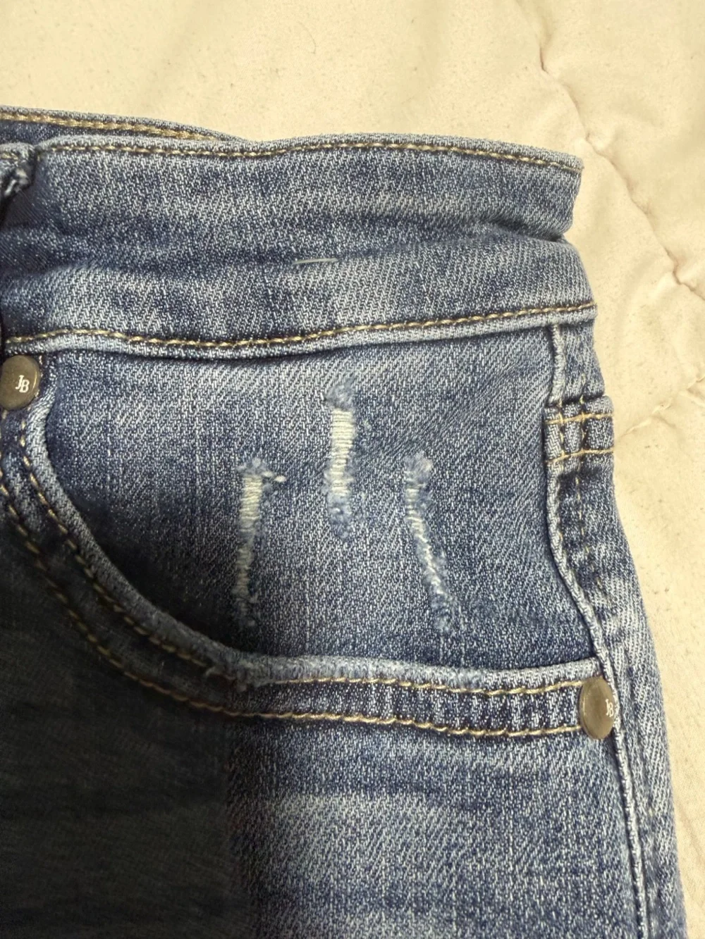 Judy Blue Los Angeles Jean Shorts Medium Cotton Blend